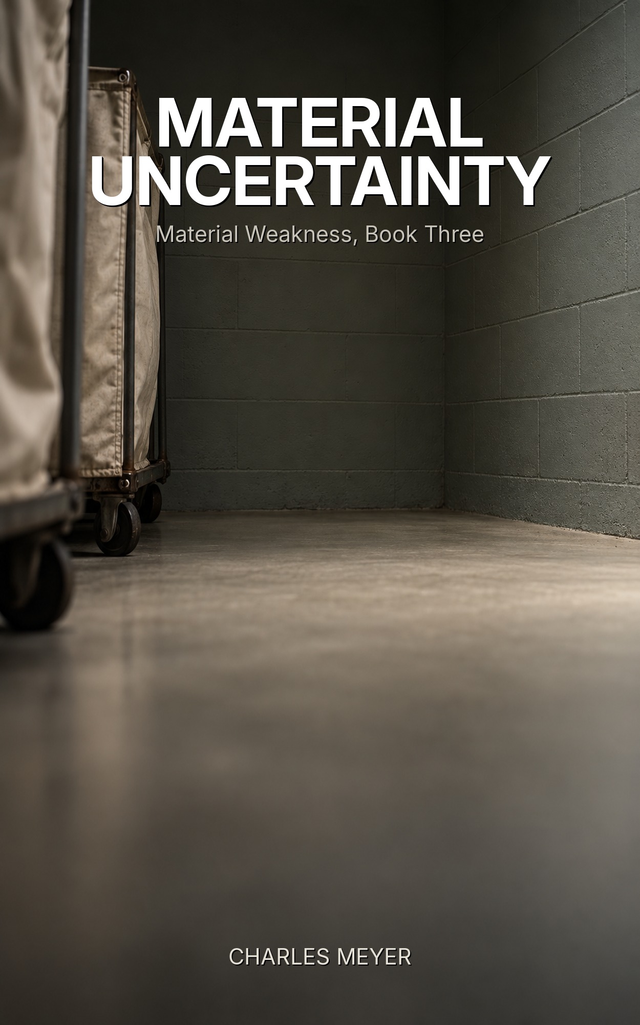 Material Uncertainty by Charles Meyer, book cover